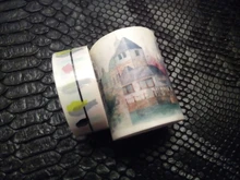 Cinta Washi decorativa, diseño Vintage, Washi