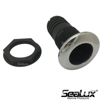 Sealux Straight Thru Hull with Stainless Steel 316 Cover with or without Flapper Nylon Plastic for Yacht Boat Marine 
Sealux Straight Thru Hull with Stainless Steel 316 Cover with or without Flapper Nylon Plastic for Yacht Boat Marine