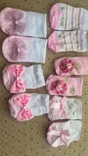 Calcetines de algodón para bebé recién nacido, 5 par/lote, calcetines para bebé y niñas, bonitos calcetines cortos, accesorios de ropa para 0-6,6-12,12-24 meses