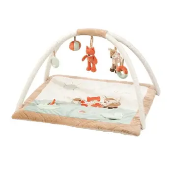 NATTOU SOFT Mat Fanny & Oscar Play with bows 80x70cm 
NATTOU SOFT Mat Fanny & Oscar Play with bows 80x70cm