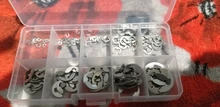 120/200 Uds de acero inoxidable 304 de acero inoxidable E Clip surtido para lavador Kit de anillo de seguridad anillo de retención para eje cierre M1.5 ~ M10