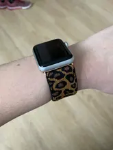 Scrunchie-correa elástica Bohemia para Apple watch, banda de 40mm, 38mm, 44mm y 42mm, pulsera de solo bucle serie iWatch 3, 4, 5, se, 6