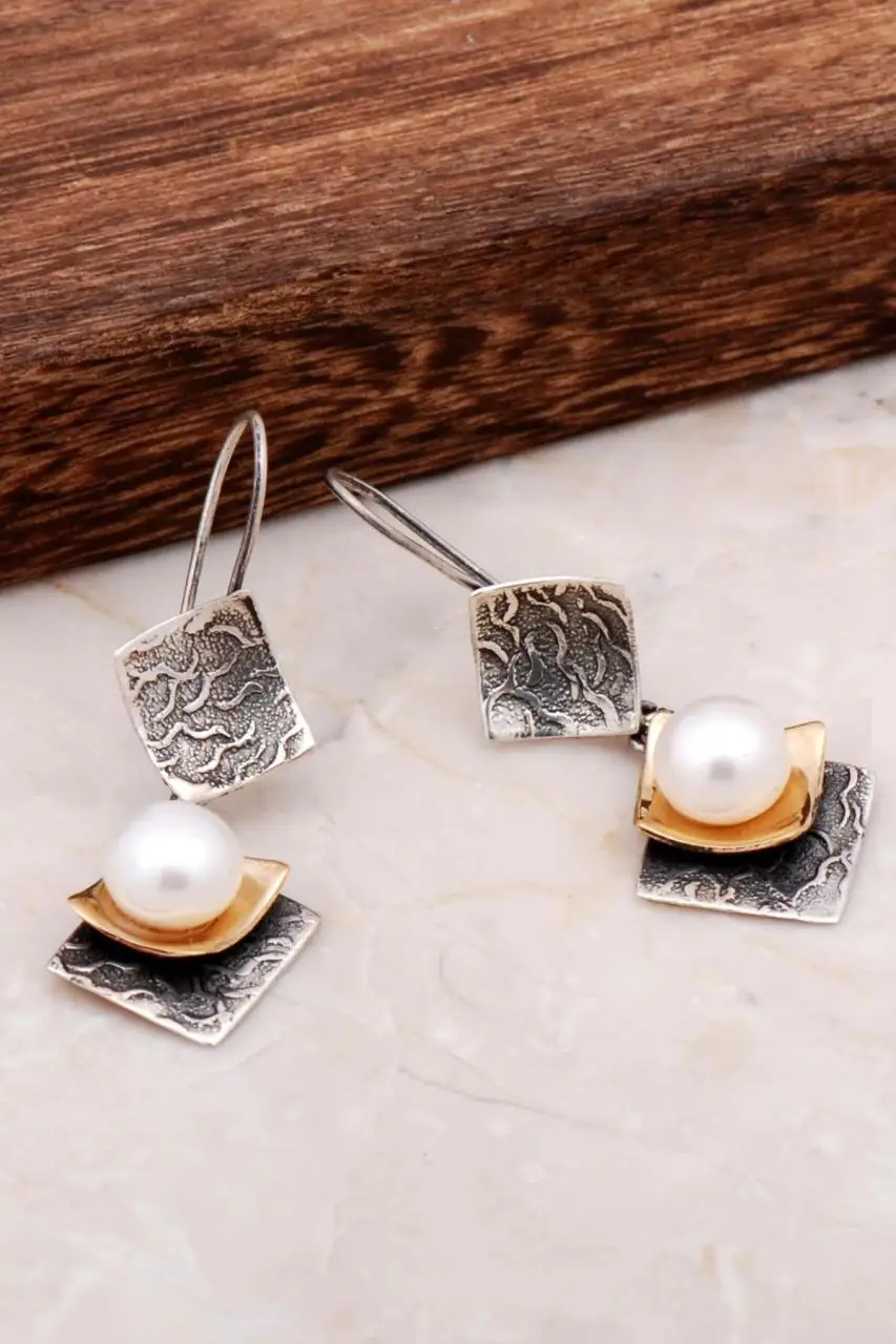 Pearl Handmade Design Silver Earrings 4894 High Quality Hand Made Original Filigree Silver Jewellery Gift for Women
Pearl Handmade Design Silver Earrings 4894 High Quality Hand Made Original Filigree Silver Jewellery Gift for Women
