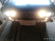 Bombillas halógenas para faro delantero de coche, lámparas para luces exteriores, Super brillantes, DC 12V H4 100W 6000K, 2 uds.