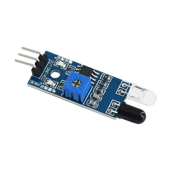 Smart Electronics New for Arduino Diy Smart Car Robot Reflective Photoelectric 3pin IR Infrared Obstacle Avoidance Sensor Module
Smart Electronics New for Arduino Diy Smart Car Robot Reflective Photoelectric 3pin IR Infrared Obstacle Avoidance Sensor Module