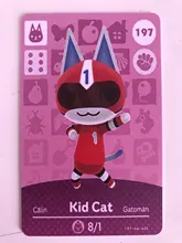 Animal Croxxing 191 ~ 200 nuevos horizontes de la serie 2 Tarjeta NFC Ntag215 de Chip caliente aldeano Animal Tarjeta de 2020 nuevos datos