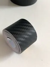10/7/5/3cm 3D Nano fibra de carbono etiqueta engomada del coche Protector DIY de Auto Umbral de puerta lado antiarañazos cinta impermeable película de protección
