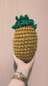 handmade handmade knitted pineapple decorative pillow pillow gift birthday 2020 trend
handmade handmade knitted pineapple decorative pillow pillow gift birthday 2020 trend