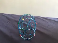 Fidget Juguetes | Juguetes Fidget | Fidget Juguetes Popit hacer magia de acero anillo de hierro de descompresión cesta Flexible suave mágico Juguetes Anti estrés regalos de los niños Juguetes