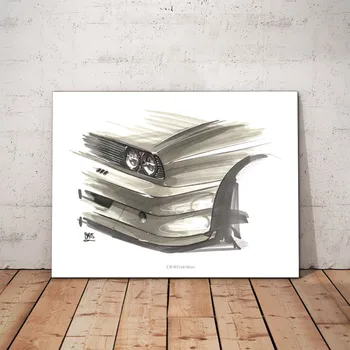 BMW E30 M3 Front-Decorative Metal Poster
BMW E30 M3 Front-Decorative Metal Poster