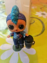 LOL Surprise-muñecas Punk originales para niños, con accesorios, ropa, pantalones, botella, purpurina, modelo, juguetes para niños, regalos de navidad