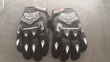 Los jóvenes niños dedo completo Motocross Guantes de la bici de la suciedad ATV Off-Road regalo de Navidad de niño Moto guante Guantes Luvas