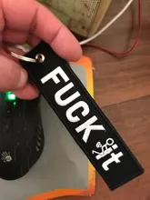 Car Keychain Key-Ring Freedom Embroidery Aviation Llavero Motorcycle Yellow Gifts OEM