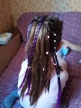Bandas de goma de estilo coreano para niños, trenzas multicolores, cintas elásticas para el pelo, accesorios bonitos para el pelo, 1 ud.