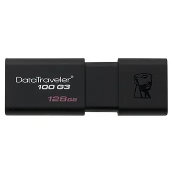 USB stick Kingston DT100G3 128 GB Black
USB stick Kingston DT100G3 128 GB Black
