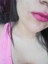 De circón brillante Invisible transparente delgada línea collar Simple gargantilla joyería de las mujeres de Collana joyería Kolye Collares Collier Femme