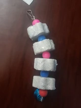 Cage-Accessories Pet-Supplies Grinding-Stone Minerals Birds Parrot Chewing-Toy 18cm 1pcs