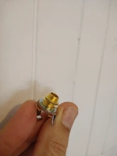 Plug-Socket Jack-Plug Electric-Guitar-Bass-Guitar Pickup-Output Mono-Input-Jack for 3-Colors