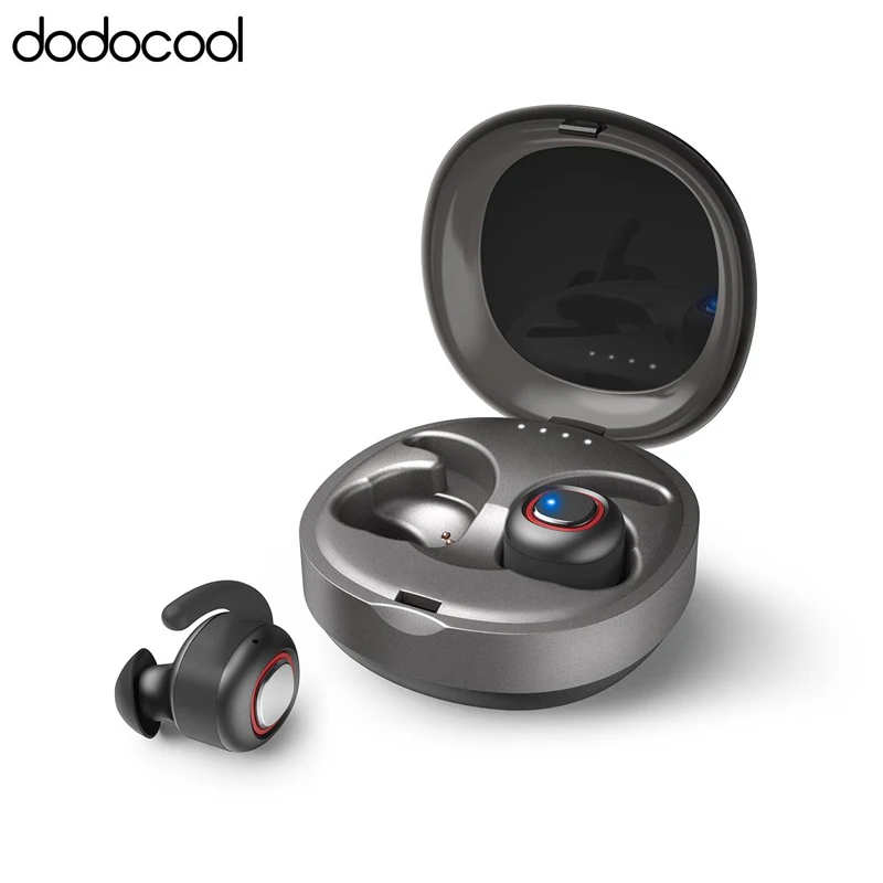 dodocool Wireless Bluetooth in-era Earbuds with Charging Box Sport Bluetooth Earphone Headset Support for Google Assistant/Siri
dodocool Wireless Bluetooth in-era Earbuds with Charging Box Sport Bluetooth Earphone Headset Support for Google Assistant/Siri