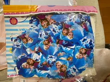 Decoraciones de fiesta de cumpleaños Disney Frozen para niñas, bolsas de regalo, platos y vasos de papel, artículos de vajilla desechables para baby shower