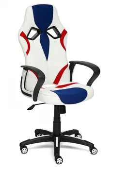 Chair "Rider (Runner White (White pu leather + blue/red mesh)
Chair "Rider (Runner White (White pu leather + blue/red mesh)