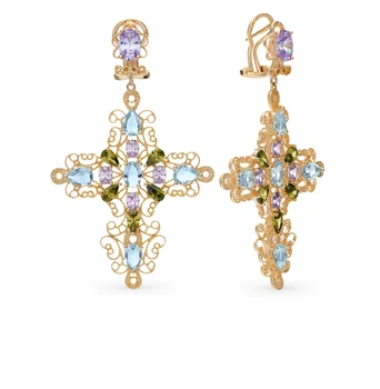 Silver earrings with cubic zirconia sunlight sample 925 test 
Silver earrings with cubic zirconia sunlight sample 925 test