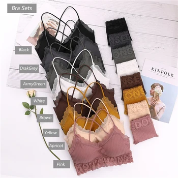 Lingerie Set Girl Bralette Sports Underwear Women Push Up Lenceria Mujer Femme Sexy Bra Wirefree Langerie Sujetador And Panty
Lingerie Set Girl Bralette Sports Underwear Women Push Up Lenceria Mujer Femme Sexy Bra Wirefree Langerie Sujetador And Panty