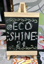 Xingi-pizarra para mensajes de escritorio para niños, caballete de madera de pino, pizarra negra, tablero de escritura plegable BB71, 16x29cm