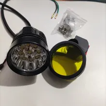 Faro LED para motocicleta, Luz antiniebla de 12v, L6X, para BMW, Suzuki, soportes delanteros, luz de paso