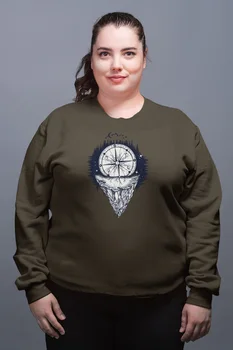 Angemiel Wear Rock Gravel Compass Green Women Sweatshirts 
Angemiel Wear Rock Gravel Compass Green Women Sweatshirts
