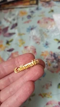 Broche de acero inoxidable personalizado con nombre para hombre y mujer, chapa personalizable con nombre, Pin de solapa, regalo de moda