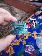 Interruptor de Control de temperatura de termostato Digital W1209, placa del Sensor de 12V, regulador de velocidad CC, placa de control de velocidad ajustable