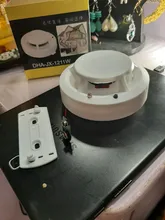 Sensor de humo alarma sensible fotoeléctrico independiente fuego Detector de humo para el sistema de alarma de seguridad para el hogar