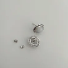 Natural Oval 6x10 8x12 10x14 MM piedra lunar de plata de ley 925 pendientes para las mujeres joyería de la vendimia de la fiesta de compromiso aniversario regalo venta al por mayor