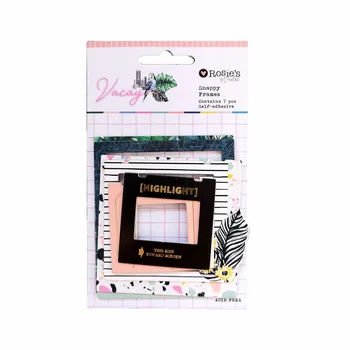 CRZCrafter Snappy Chipboard Frames Self-Adhesive Stickers Embellishments Foil Design Scrapbooking Cardmaking Journal Decorations
CRZCrafter Snappy Chipboard Frames Self-Adhesive Stickers Embellishments Foil Design Scrapbooking Cardmaking Journal Decorations