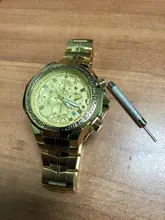 WWOOR-reloj analógico de acero inoxidable para hombre, nuevo accesorio de pulsera de cuarzo resistente al agua con cronógrafo, complemento Masculino deportivo de marca de lujo disponible en color dorado, 2021