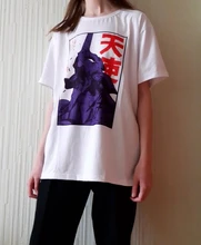 Divertido Japón Anime Eva 01 Evangelion T camisa de los hombres Manga Unisex Streetwear camiseta pantalón corto Casual Manga Camiseta Hombre