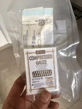 Tejido desechable de algodón, vendaje de compresión de Color, gasa comprimida