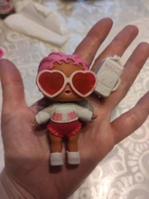 L O L Juego de ropa Original para niños, accesorios de botellas, traje de vestido para LOL de 8 cm, muñecos de la gran hermana, unicornio, 1 Juego