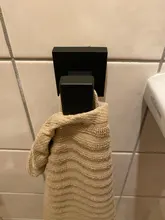 Bathroom-Hardware Clothes-Hook Single-Robe-Hook Wall-Mounted Stainless-Steel Black