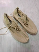 Zapatillas de deporte de malla para Hombre, zapatos informales a la moda, con cordones, vulcanizados, ligeros, para caminar, talla 44