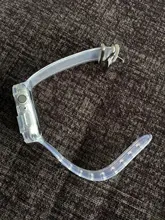 + Correa de reloj Apple apple Watch banda 44mm 40mm 42mm 38mm accesorios correa de silicona blanda transparente Apple watch Serie 6 iPhone 5 4 3