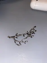 Hair-Clips Alloy-Branch-Hairpins Metal Vintage Elegance Silver Girls Women Tree Fashion