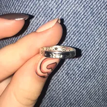 Anillo abierto con cara llorona para mujer, sortija ajustable de Color plateado antiguo, diseño geométrico, con caras y lágrimas