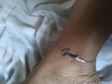 Atoztide 2019 personalizada nombre personalizado pulsera para mujer oro encantos de acero inoxidable grabado escritura tobillera Love regalo