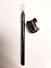 HENLICS delineador de ojo delineador color negro resistente al agua lápiz gran maquillaje de Ojos de larga duración de trazador de líneas del ojo Pen ojo cosmética herramienta + Sacapuntas de lápiz maquillaje mujer