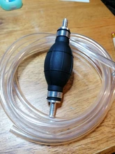 Bomba de aceite de Gas Manual Universal para coche, tubo de succión Manual de bombeo duradero para tuneado de gasolina líquida, combustible, gasolina y diésel
