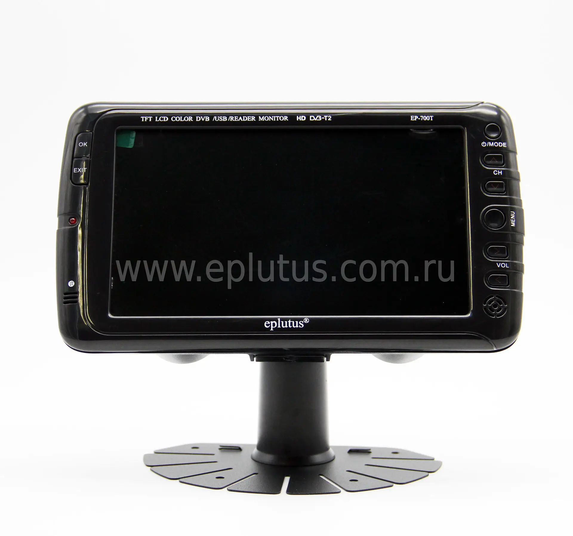 Eplutus EP-700T 7 inch Portable TV DVB-T2 mini small Car TV Television Support USB TF Card MP4 AC3
Eplutus EP-700T 7 inch Portable TV DVB-T2 mini small Car TV Television Support USB TF Card MP4 AC3