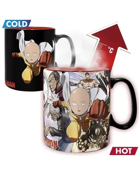 

ONE PUNCH MAN-Cup Heat Change - 460 ml - Heroes - with box