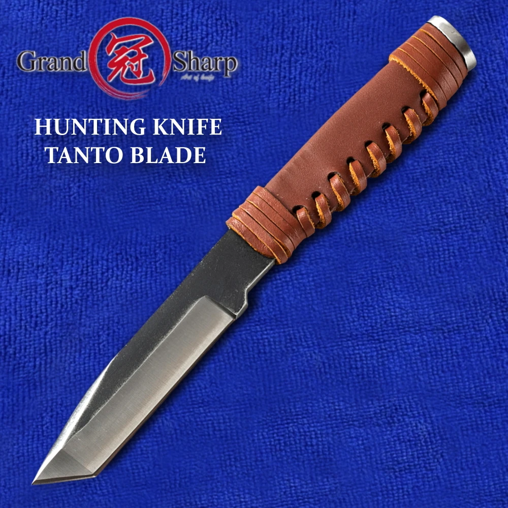 Handmade Hunting Knife Survival Camping Outdoor Tools Fixed Blade Tactical Pocket Knife Leather Handle Hand Gorged Rescue Tool
Handmade Hunting Knife Survival Camping Outdoor Tools Fixed Blade Tactical Pocket Knife Leather Handle Hand Gorged Rescue Tool